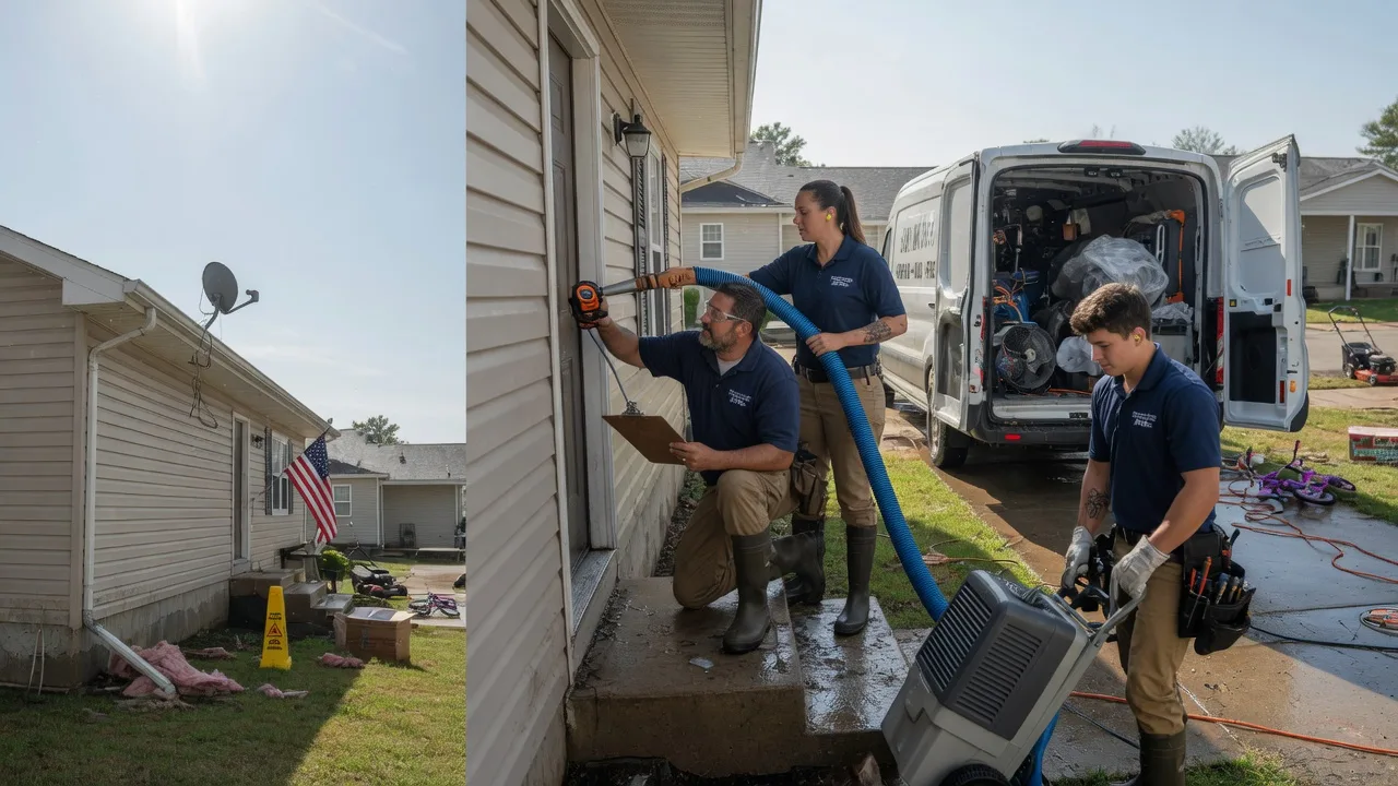 Ceiling Water Damage Restoration in Jacksboro, TX near me